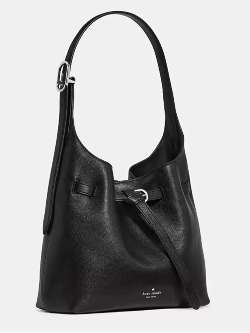Kate Spade New York 454 Belted Small Shoulder Bag Black